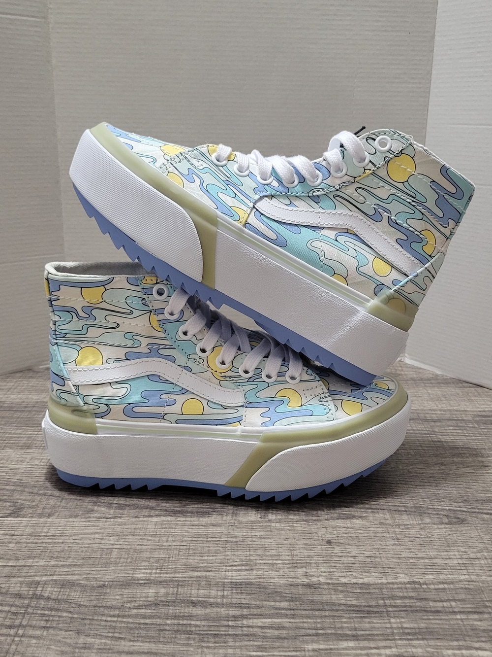 Vans UV Activated High Top Platform Sneakers Size 4 Men / 5.5 women